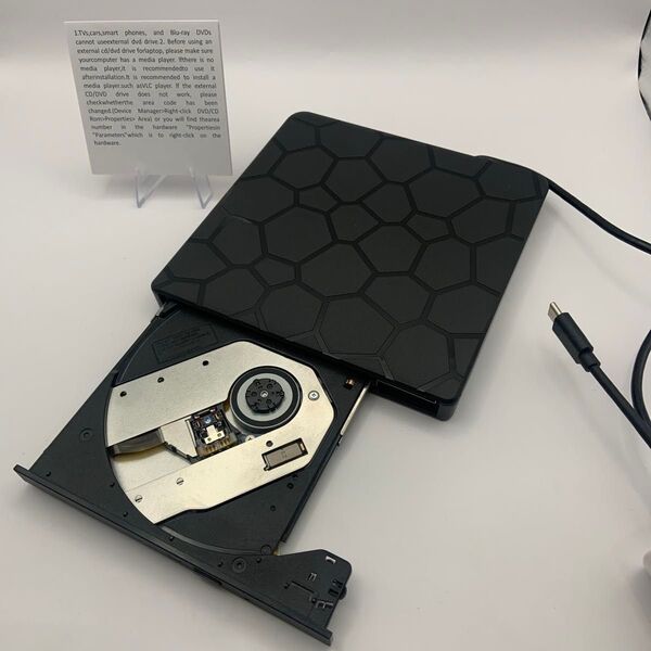 外付け DVD CD R W ドライブ プレイヤー usb 3.0 タイプc