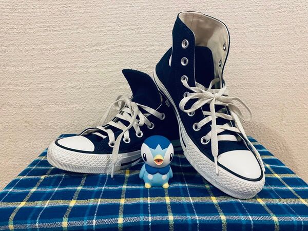CONVERSE コンバース 24cm USサイズ5 スニーカー ブルー ネイビー デニム