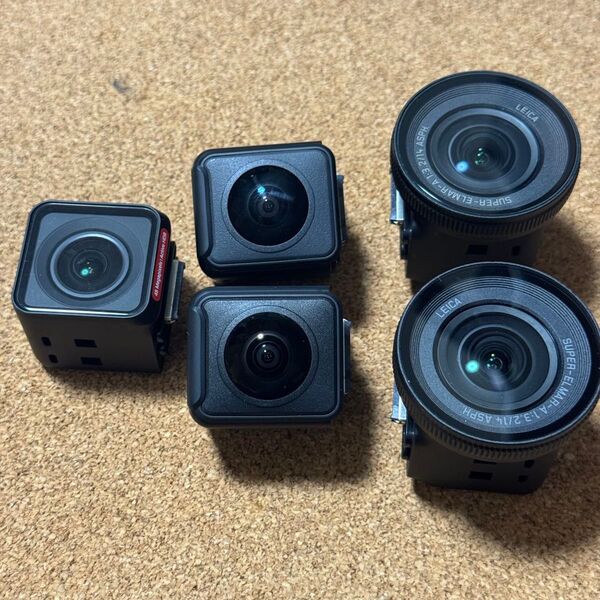 【美品】Insta 360 ONE R RS 360°レンズ ライカ 1インチ 4Kブースト inch Boost lens 5点