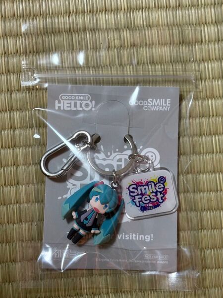 スマイルフェス2025 HELLO! GOOD SMILE 初音ミク ラバーマスコットキーホルダー