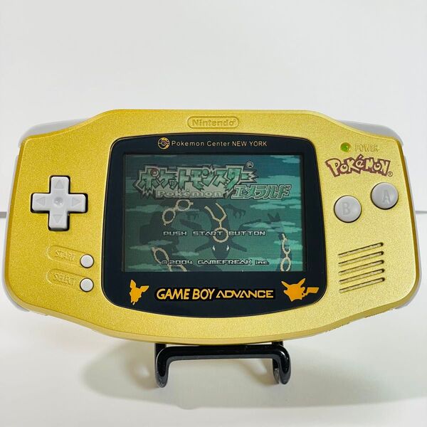 【新品外装】ゲームボーイアドバンス ポケモンセンター 仕様 本体 GBA AGB-001 Nintendo