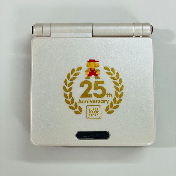 【新品シェル】ゲームボーイアドバンスSP 25周年記念版 限定マリオカラー Nintendo