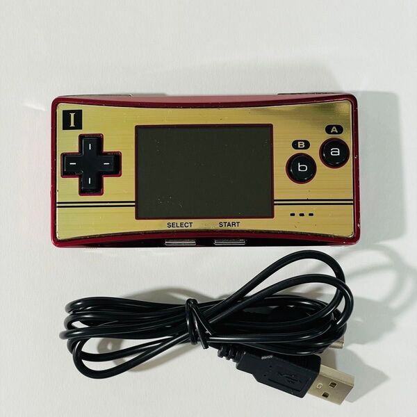 ゲームボーイミクロ 20周年 ファミコンカラー USB充電付き ファミコンバージョン NINTENDO micro 任天堂