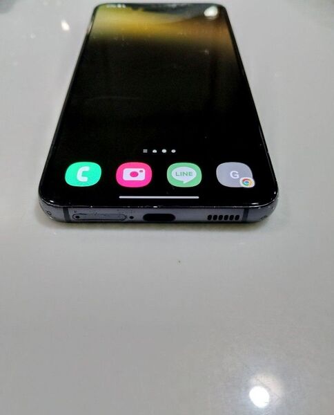 GalaxyS22 SCG13 256GB メモリ8GB ファントムブラック【ジャンク品】
