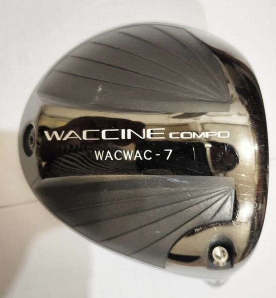 【中古】飛距離性能抜群★ワクチンコンポ★WACWAC-7★10.5度★ドライバーヘッドのみ★ おまけ付き
