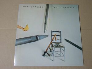 P5626　即決　LPレコード　ポール・マッカートニー　PAUL McCARTNEY『PIPES OF PEACE』　輸入盤　US盤