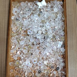 111.アンティークビーズ プラスチックビーズ アクリルアンティークビーズ アソート 250g 大人女子 アクセサリーパーツ
