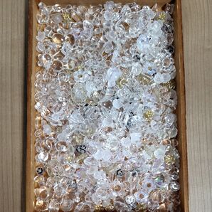 117.アンティークビーズ プラスチックビーズ アクリルアンティークビーズ アソート 250g 大人女子 アクセサリーパーツ