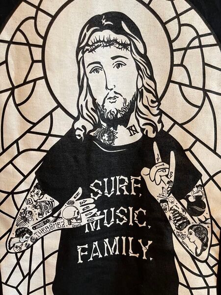 The BONEZ ボーンズ Tシャツ Lサイズ キリスト JESUS
