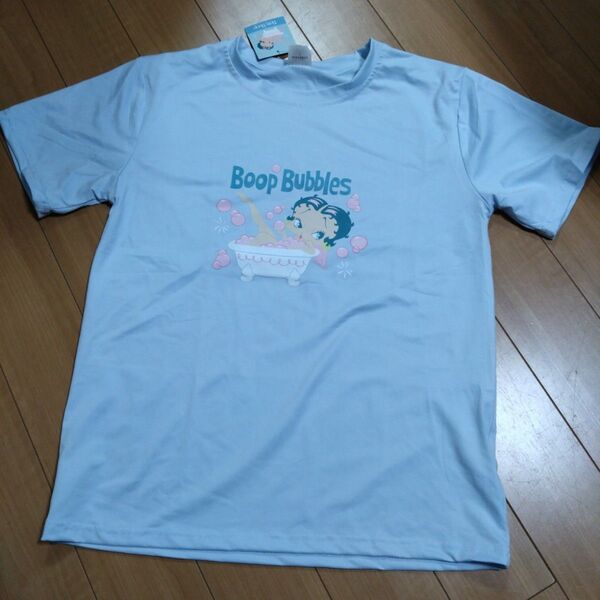★ベティ★Tシャツ★水色★新品未使用★サイズフリー★