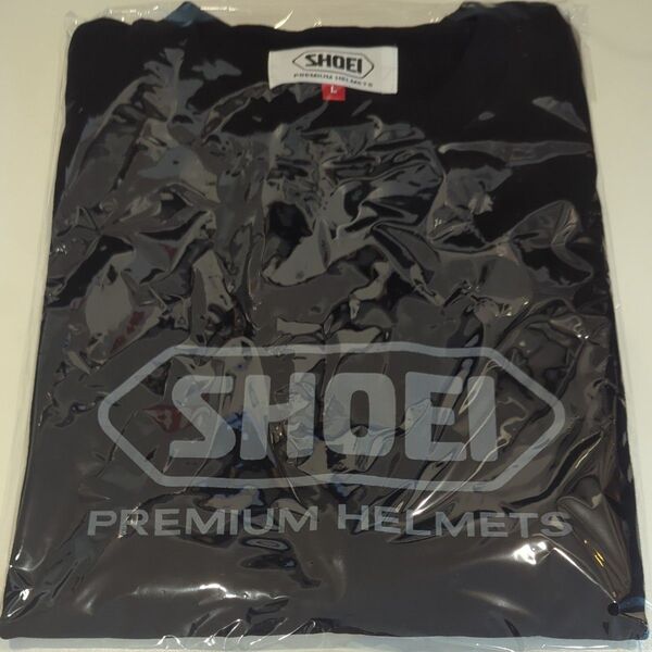 SHOEI Tシャツ Lサイズ ブラック 新品未開封