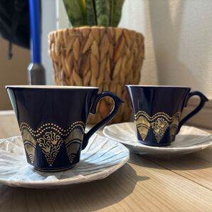 幸兵衛窯 カップ&ソーサー 2客セット美濃 陶器