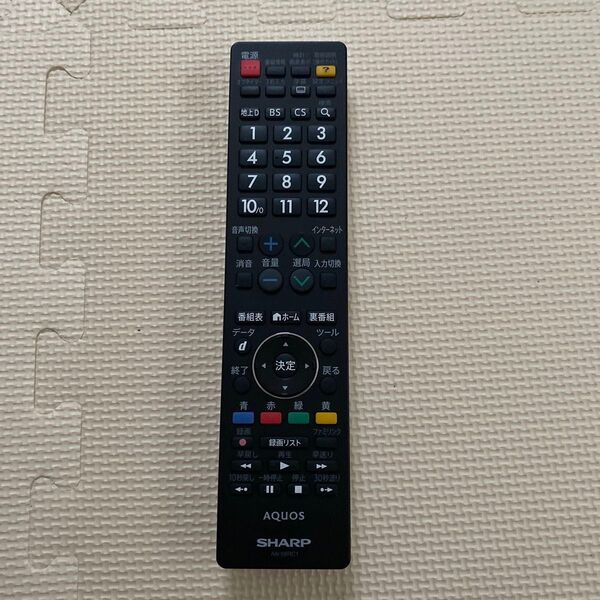 SHARP シャープ AQUOS アクオス テレビ リモコン AN-58RC1 動作確認済