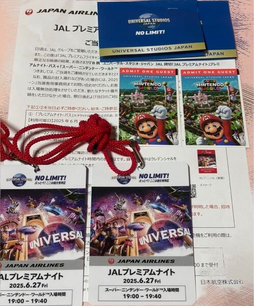 USJ チケット プレミアムナイト ニンテンドーワールド入場確約