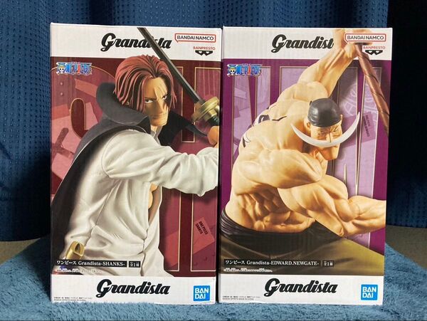 Grandista フィギュア ワンピース 白ひげ シャンクス