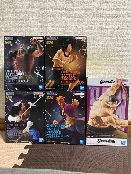白ひげ海賊団 フィギュア ワンピース BATTLE RECORD COLLECTION