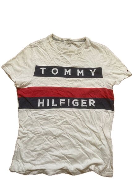 トミーヒルフィガー 半袖 Tシャツ ホワイト S