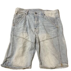 G-STAR RAW 28 デニムハーフパンツ S ハーフパンツ ショートパンツ 短パン