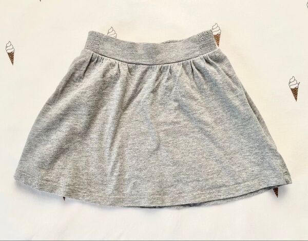 GAP スエット スカート グレー キッズ 110㎝