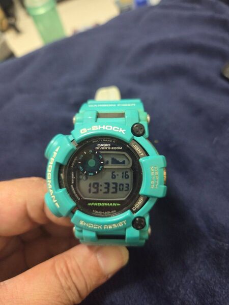 CASIO G-SHOCK FROGMAN タフソーラー グリーン系 GWF-D1000MB
