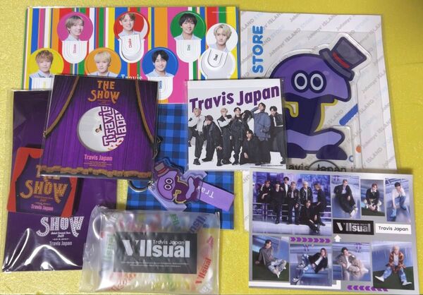 TravisJapan キーホルダー スマホスタンド ステッカー