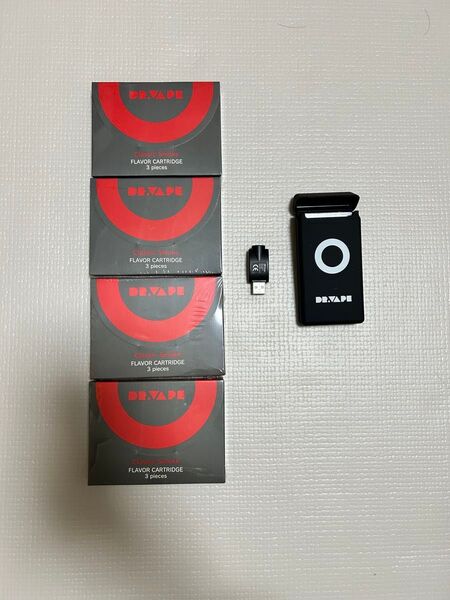 DR.VAPE クラシックスモーク フレーバーカートリッジ 4個セット