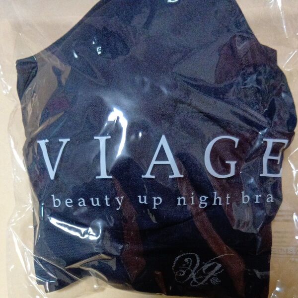 VIAGE ビューティアップナイトブラ Мサイズ ネイビー