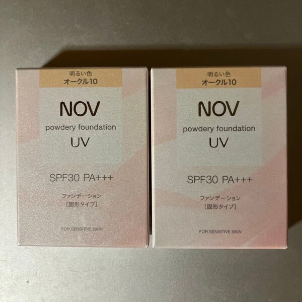ノブ パウダリーファンデーションUV オークル10 レフィル 2個