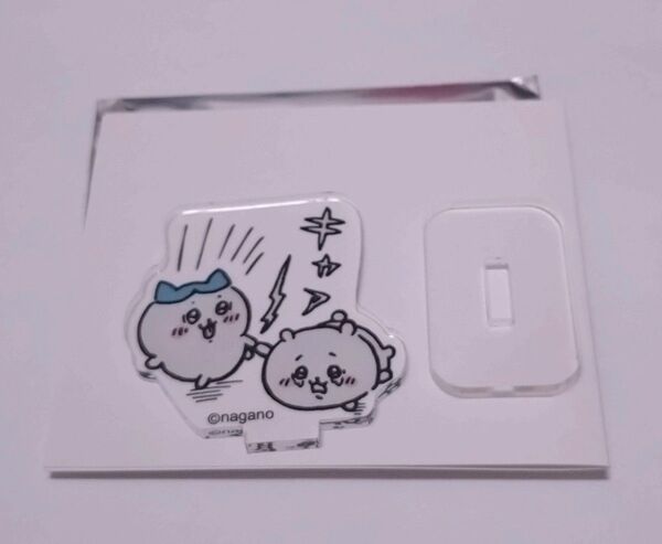 ちいかわ アクリルスタンド もっともっとなかよし編ちいかわ&ハチワレ キャアー