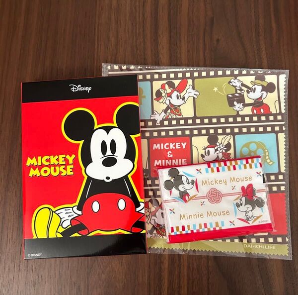 新品未使用Disney ミッキーマウス グッズ 3点セット 第一生命 非売品
