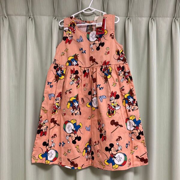 ワンピース120 ディズニー ミッキー ミニー 子供服 キッズ