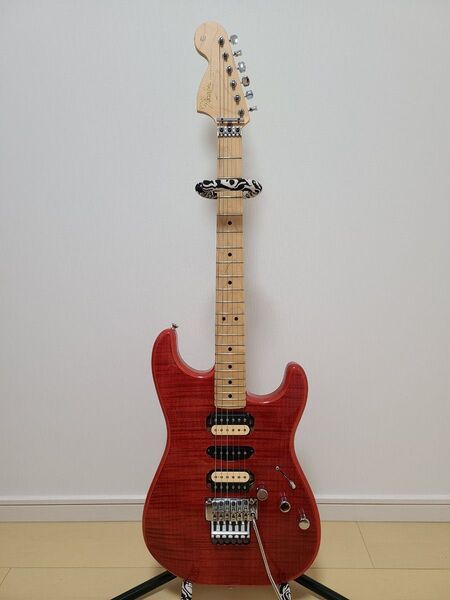 2020年製 Fender Michiya Haruhata Stratocaster Trans Pink