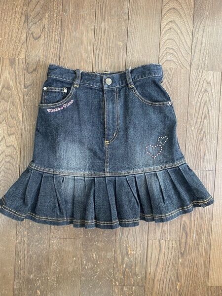メゾピアノ デニムスカート 120センチ mezzo piano キッズ ガールズ 子供服