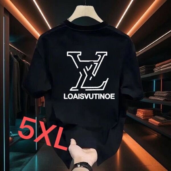半袖Tシャツ 黒 5XL