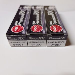 未使用 NGK LKAR8ARX-PS 3本セット プレミアムRXプラグ
