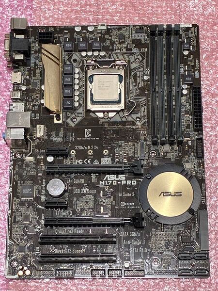 ASUS H170-PRO マザーボード Core i7 6700搭載 ジャンク