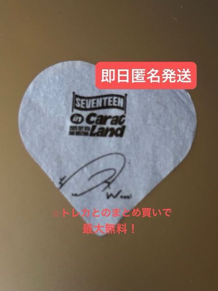 seventeen ケレン 落下物 ハート サイン ウジ ラスト