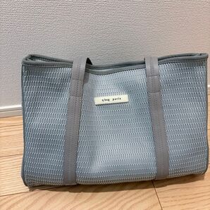 q bag paris メッシュ トートバッグ 大容量