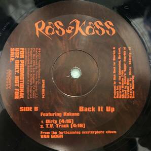 WESTSIDE / US PROMO ONLY / RAS KASS / BACK IT UP FEAT KOKANE / 2001 HIPHOP G-RAPの画像2