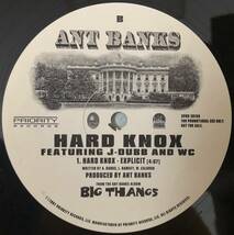 WESTSIDE / US PROMO ONLY / ANT BANKS / HARD KNOX FEAT J-DUB B AND WC / 1997 G-RAP_画像3