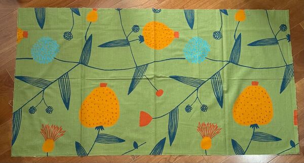 マリメッコ ロンポロ グリーン 抹茶色 marimekko はぎれ