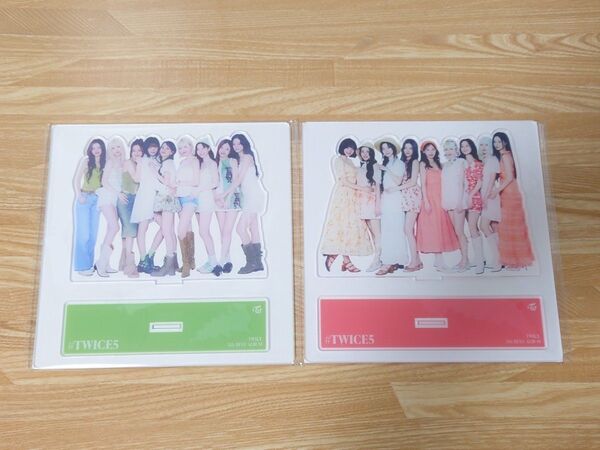 #TWICE5 初回限定盤A B アクリルスタンド 2種