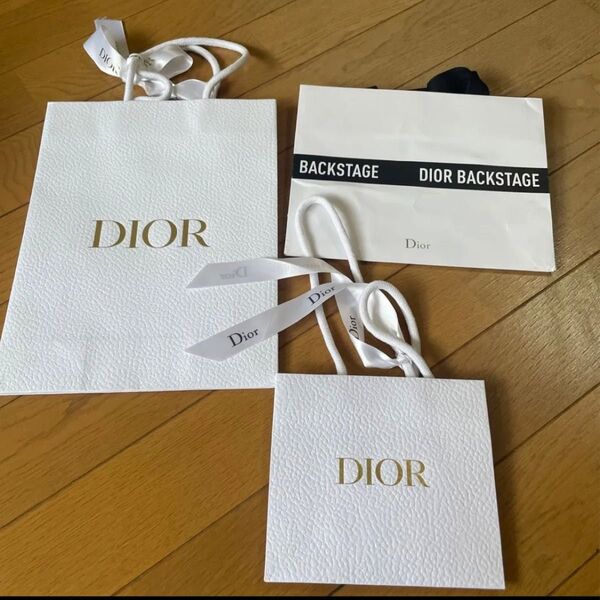 Dior ショッパー 紙袋 ショップ袋 3点セット