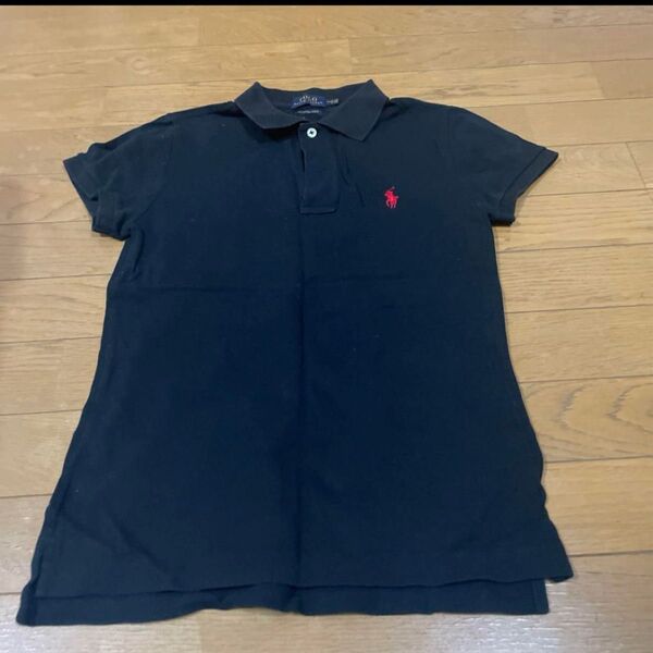ラルフローレン 半袖 Ralph Lauren ポロシャツ 黒 S