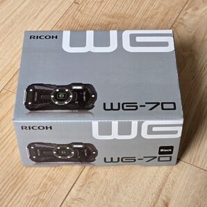 RICOH WG-70 ブラック 防水 デジタルカメラ 保証書未記入 リコー