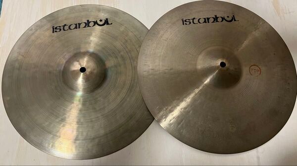 istanbul agop/mehmet Wネーム vintage HEAVY 14インチ ハイハット