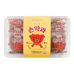 大きな薬菓!MUZIKTIGERコラボ もち米ヤッカ薬菓1ケース