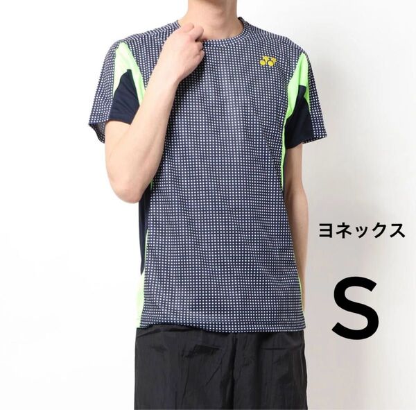 ヨネックス テニス 半袖Tシャツ ゲームシャツ バドミントン ユニ S YONEX