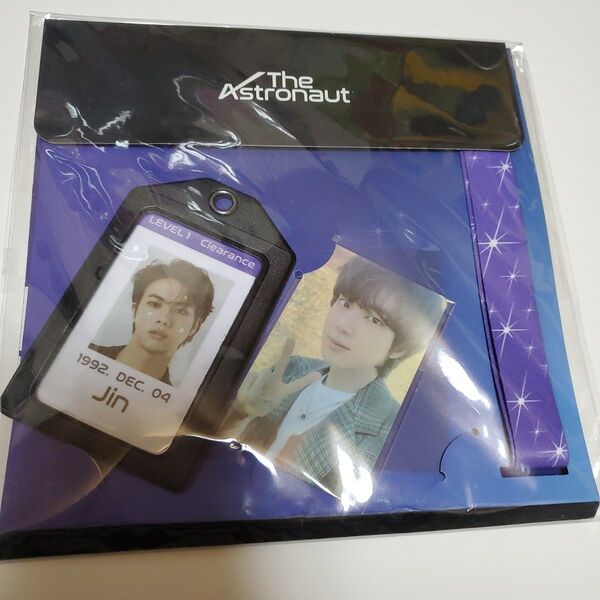 BTS 公式 新品未開封 JIN The Astronaut ID カードホルダー トレカ