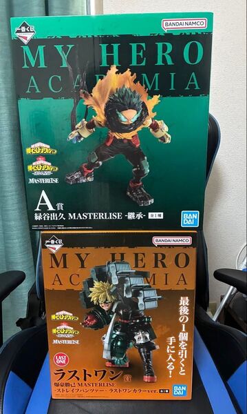 僕のヒーローアカデミア 一番くじ 連なる星霜 A賞 緑谷出久&ラストワン 爆豪勝己 フィギュア